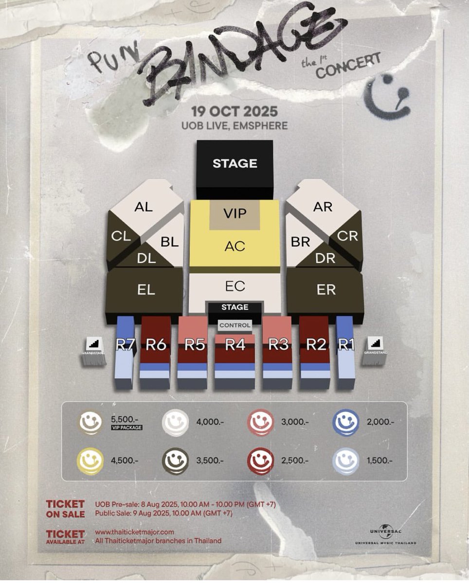 vivivpvn's tweet photo. PUN BANDAGE the 1st CONCERT
วันอาทิตย์ที่ 19 oct 25
📣Zone: EL (cc101) 1ใบ
🫶🏻ราคา 3635 รวมค่าธรรมเนียมไม่อัพค่ะ🥺❗️❗️
นัดรับตามแถวbts/mrtได้ค่ะ
สอบถามเพิ่มเติมได้นะค้า
*ปล่อยเพราะได้โซนโอนแล้วค้าบ🥺🙇🏼♀️
#PUNBANDAGE #pun
#PUN_Bandagethe1stconcert
#22ndPunverseBD https://t.co/3yH2jtvwGP
