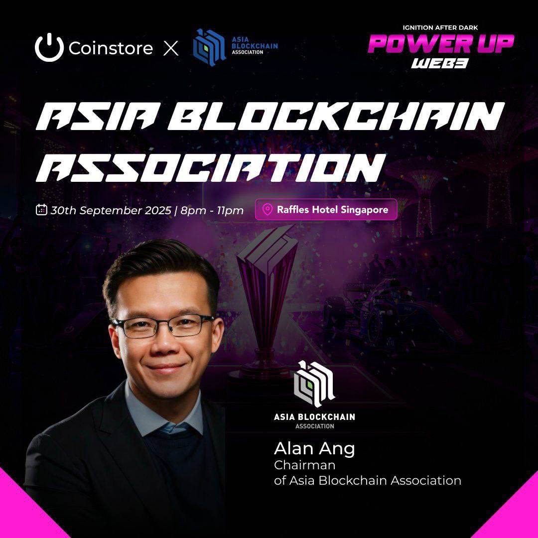 apolloBitforge's tweet image. 🚀Crypto Fast Lane — Accelerating Web3
Raffles Hotel, Singapore |🗓️Sept 30, 2025 | ⏰10:30 AM – 5:30 PM (GMT+8)
✨Top speakers from BlockDAG, Avalanche, NOWChain &amp;amp; more
👉Register: luma.com/9sco590p

h5.coinstore.com/h5/signup?invi…

#Coinstore #CryptoFastLane #Web3GP #SingaporeGP