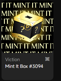 Viction; Mint It Box  it’s never been easier to own your story. 🚀