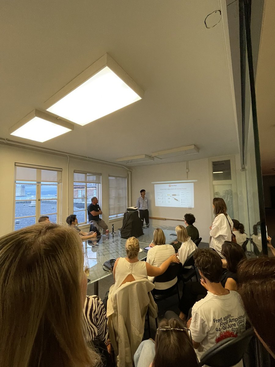 Phew time flies in SF! 

We’ve learnt a ton from Mårten Mickos, Holly Liu, Annika Lundström, Nune Zadoyan, Kristian Elset Bo, Jari Salomaa, Matias Varjonen, Andy Le Roux, Roland Greene, and many more during the first month of F25.

Who’s the absolute must-meet for month two?