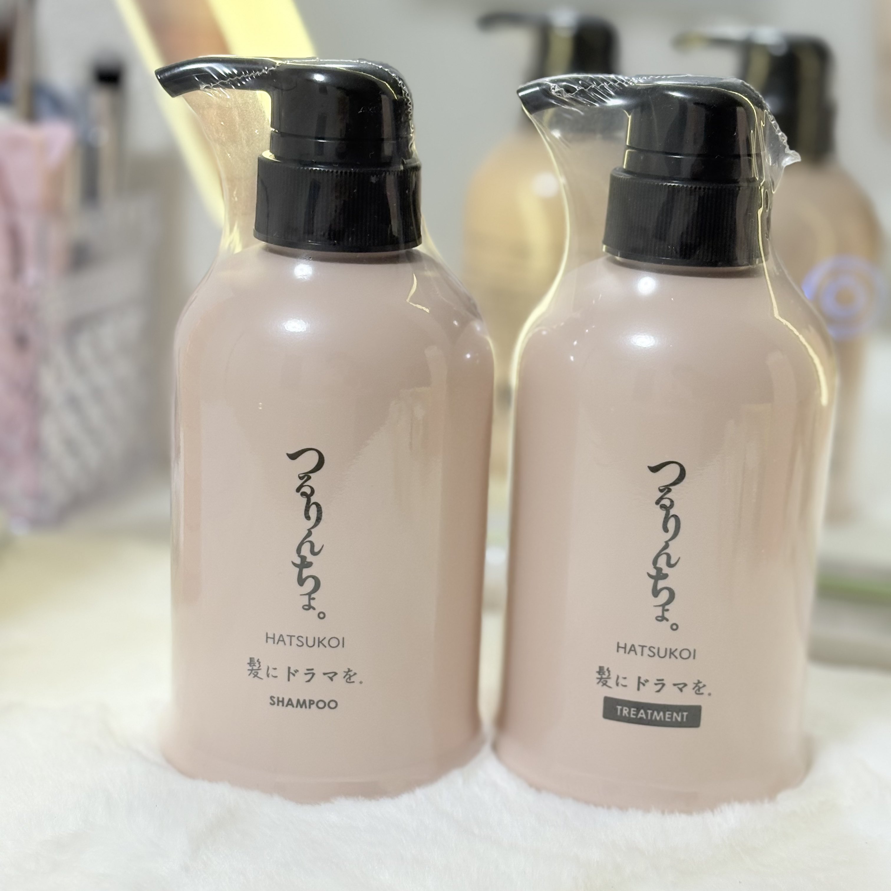 髪にドラマを　つるりんちょ　シャンプー&トリートメントセット　髪ドラ トラベルセット | 髪にドラマを。公式オンラインショップ