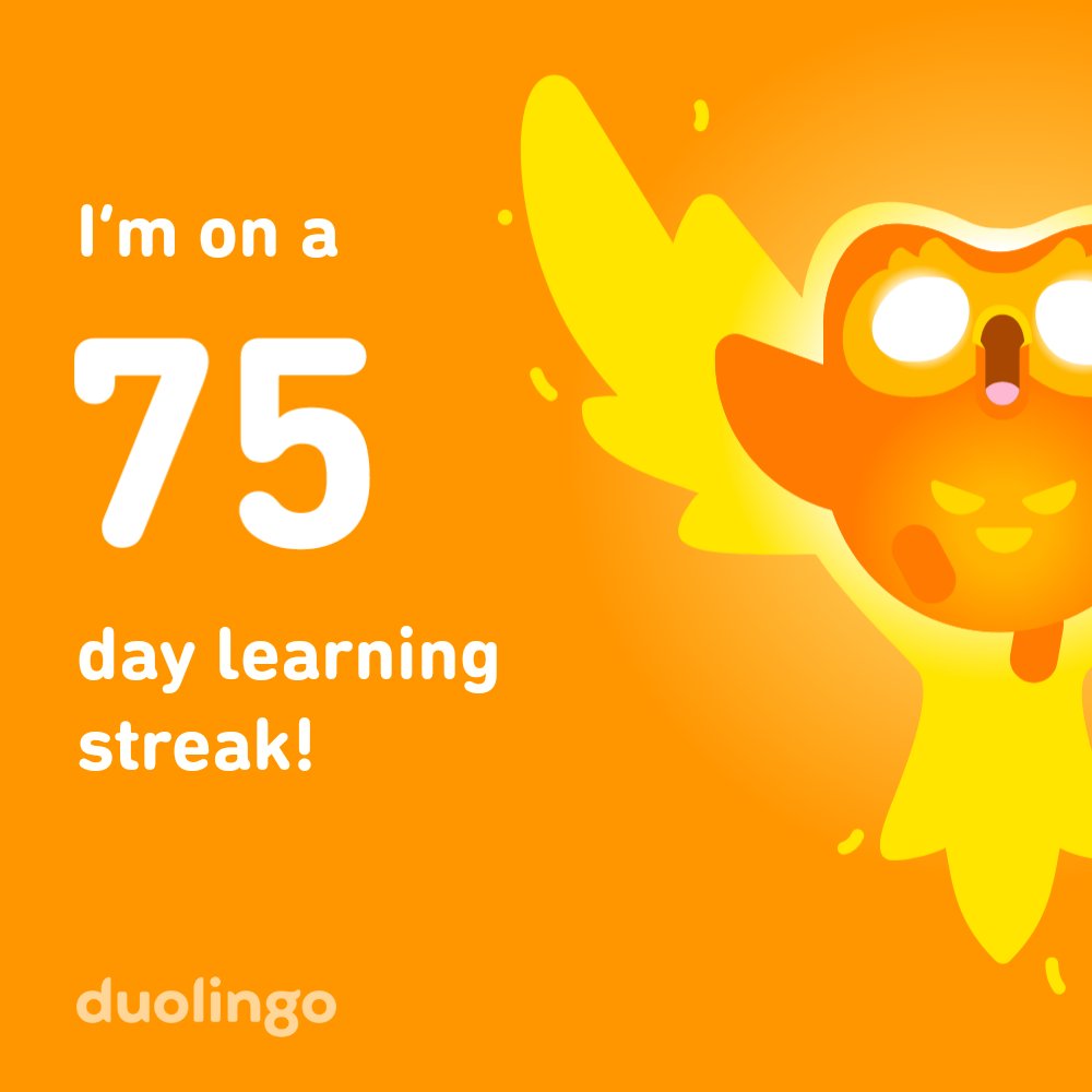 Learn a language with me for free! Duolingo is fun, and proven to work. Here’s my invite link: invite.duolingo.com/BDHTZTB5CWWKTX…