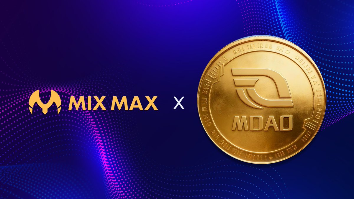 We're thrilled to announce:
#MDAO has officially launched on the #MixMax public blockchain! <a href="/mixmax_mc/">MixMax</a> 
The future is bright!👏👏👏