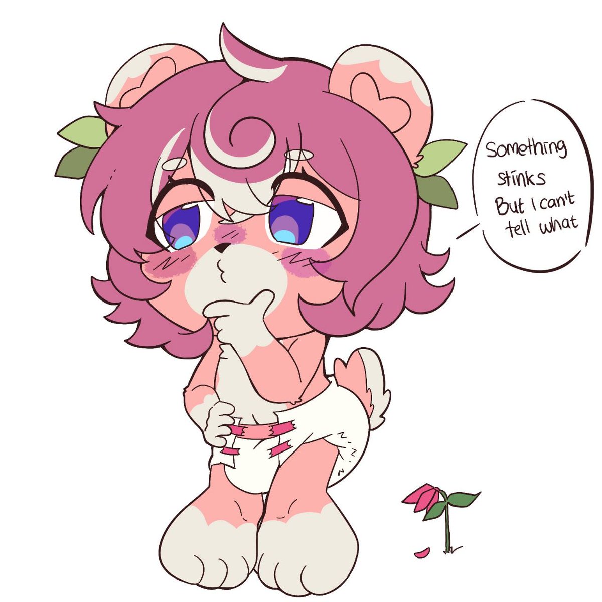 Just silly baby peachy :3 

I might open ych like this only 28$