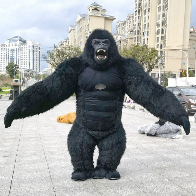 Dexerto's tweet photo. Man in a Gorilla suit arrested for attacking stranger and stealing their shoes https://t.co/yheAZ9Tbxg