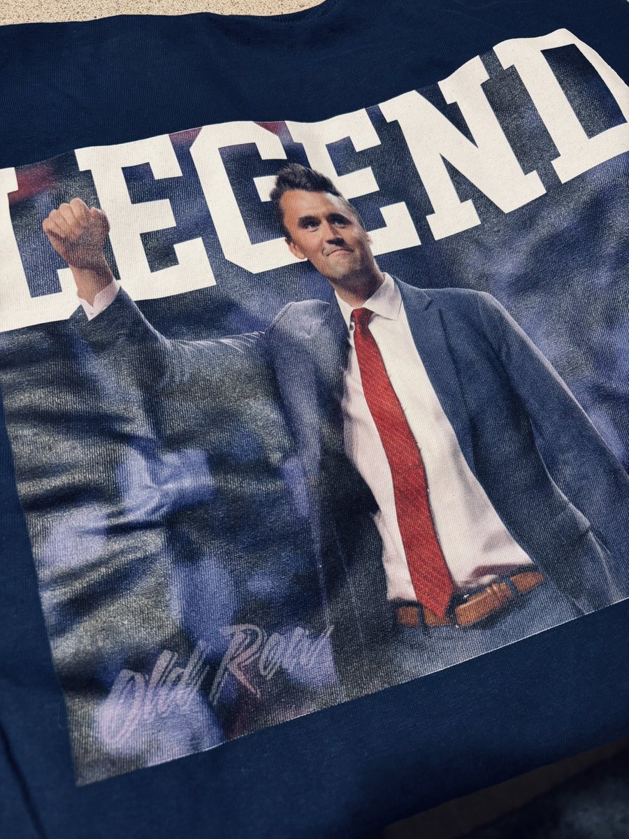 LibertyScale's tweet image. Thank You @OldRowOfficial 

Making Him Proud Up There.
#CharlieKirk