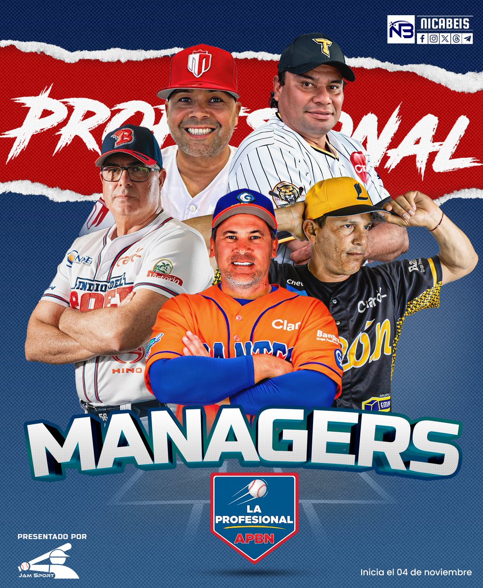 Los Tigres de Chinandega han confirmado a Vicente Padilla como su manager para la próxima edición de la pelota profesional nicaragüense en su temporada 2025/2026. Con esto se han confirmado los 5 mentores de los equipos.

➤ facebook.com/share/p/1D5m3G…