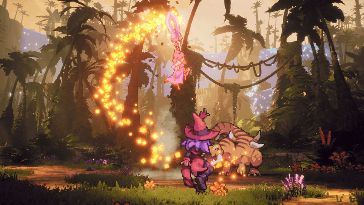 gamewith_review's tweet image. ターン制RPG『Threads of Time』TGSトレーラーが公開！
gamewith.jp/gamedb/12009/a…

恐竜が闊歩する太古から、中世ファンタジー、未来まで様々な時代のバトルシーンが確認できる。
キツネ忍者「リン」も登場。

#ThreadsofTime