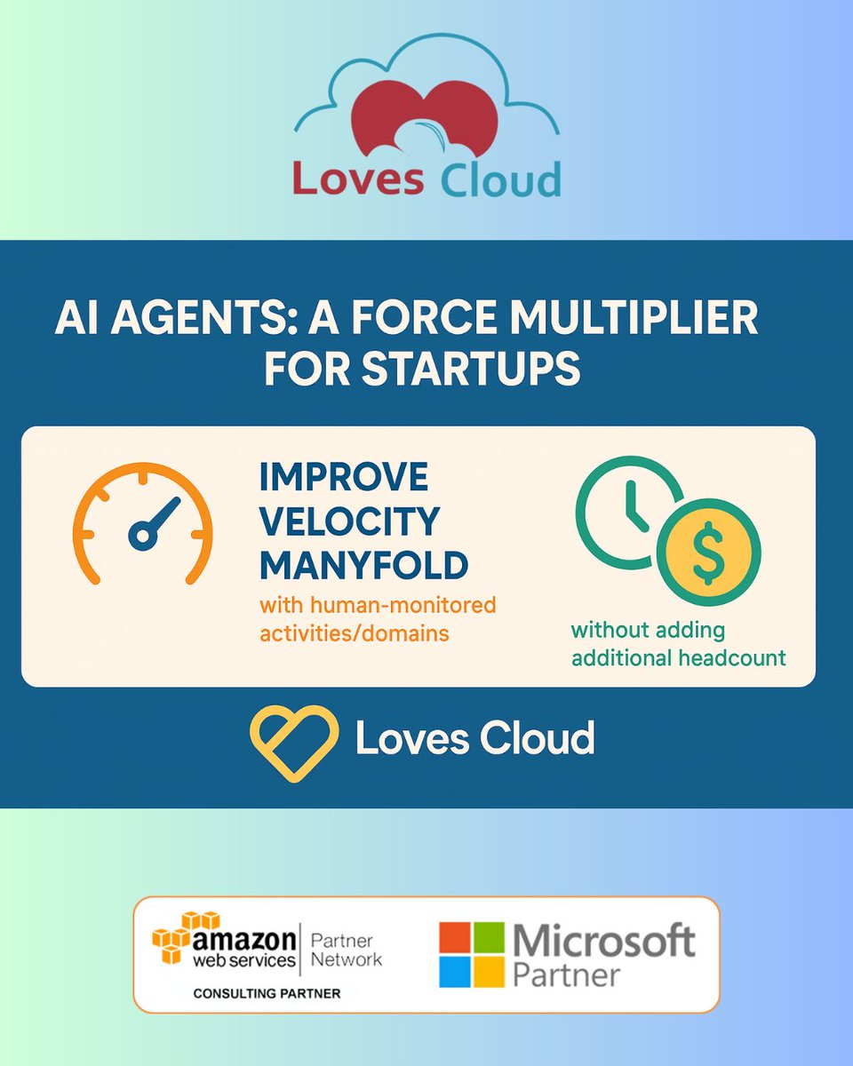 Founders: what if you could do the work of 10 with the team of 2?

That’s the leverage AI Agents bring, speed + savings, without bloat.
#AIAgents #Startups