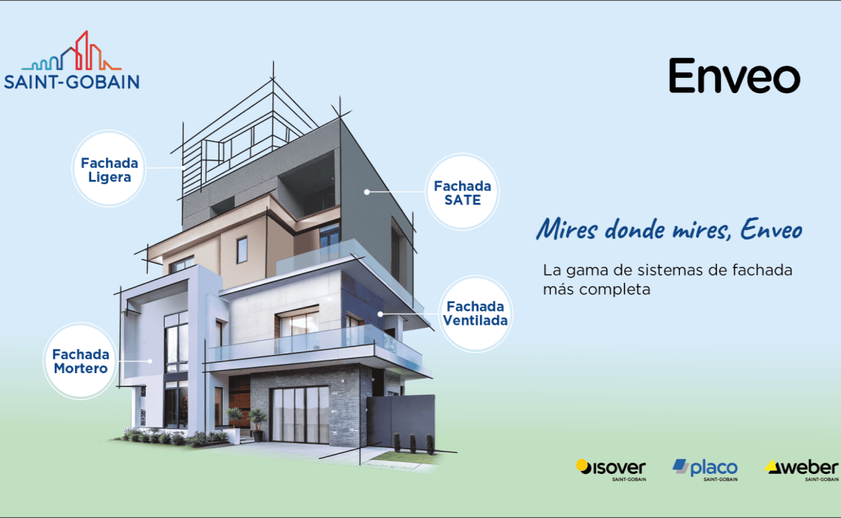 Enveo, nueva gama de fachadas de Saint-Gobain - mailchi.mp/todorehabilita…