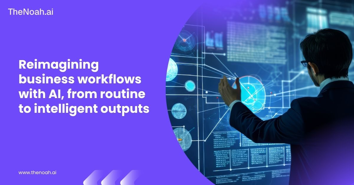 thenoahai's tweet image. From routine to intelligence, discover how AI is reshaping business workflows for smarter, faster outcomes. 🚀

Read the full blog now!

thenoah.ai/resources/blog…

#AIInnovation #BusinessWorkflows #DigitalTransformation #FutureOfWork #IntelligentAutomation