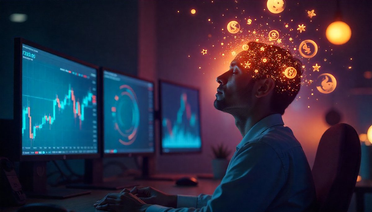 Hypnosis4Trader's tweet image. To change your trading, change your subconscious programming.
Repeat new beliefs daily.
Your mind will eventually accept them as truth and trade accordingly.
#tradingpsychology #subconsciousprogramming #mindsetshift #tradingmindset #tradergrowth