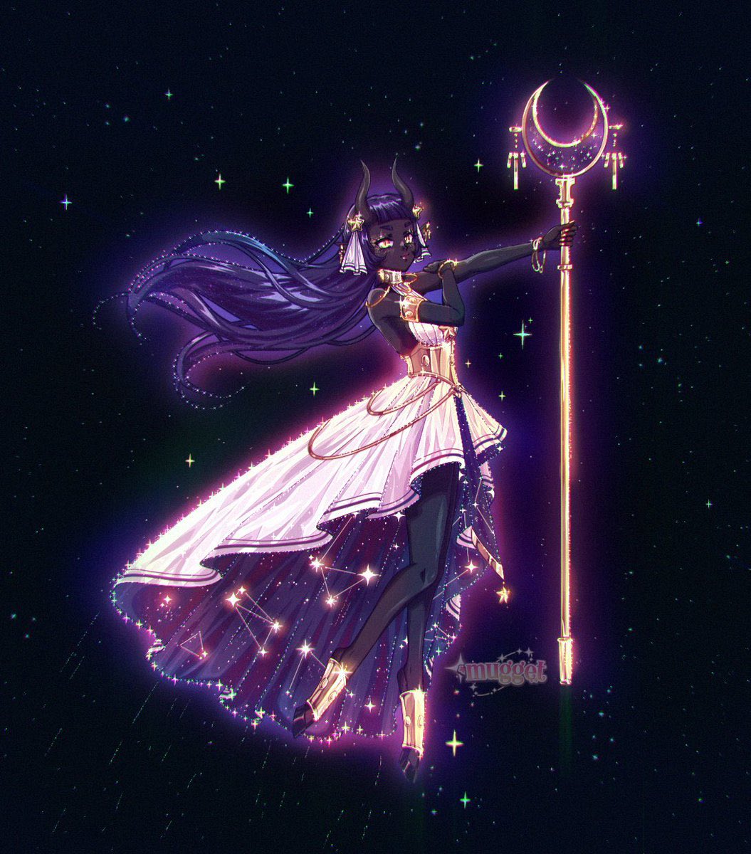 i wanna draw more magical girls in this colouring style…..the sparkles call to me