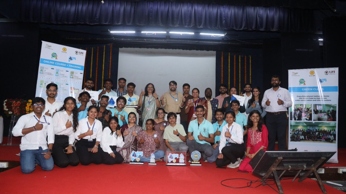 Youth across Maharashtra drive climate action for water conservation!

The "YEWS" initiative by Maharashtra Government and UNICEF India fosters future water stewards. Since 2023, over 1,500 colleges in 13 districts established Green Clubs, saving 25.8 million cubic meters of
