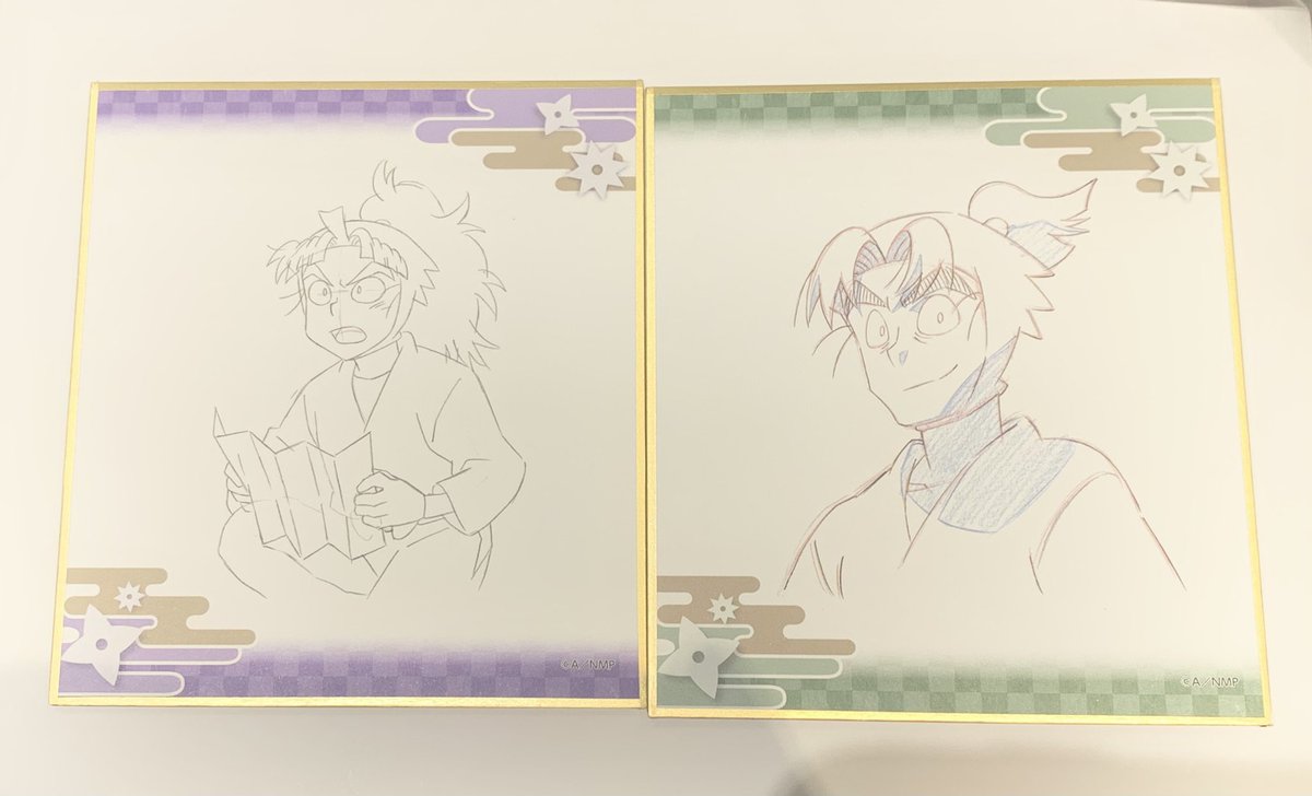 tttchang_'s tweet photo. 【交換】忍たま乱太郎　体験展　原画ミニ色紙

譲：竹谷、潮江
求：七松

現在なんばパークスにいます。
現地手渡し＞後日郵送にて交換

検索からもお声がけ下さい。 https://t.co/YjWLnEBpVT