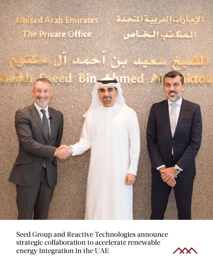 Seed Group (@seedgroupme) on Twitter photo We’re excited to announce our partnership with London-based Reactive Technologies, a leader in Grid-Enhancing Technologies. Together, we’ll strengthen the UAE grid and accelerate renewable energy integration for businesses and communities. seedgroup.com/news/seed-grou… We’re excited to announce our partnership with London-based Reactive Technologies, a leader in Grid-Enhancing Technologies. Together, we’ll strengthen the UAE grid and accelerate renewable energy integration for businesses and communities. seedgroup.com/news/seed-grou…
