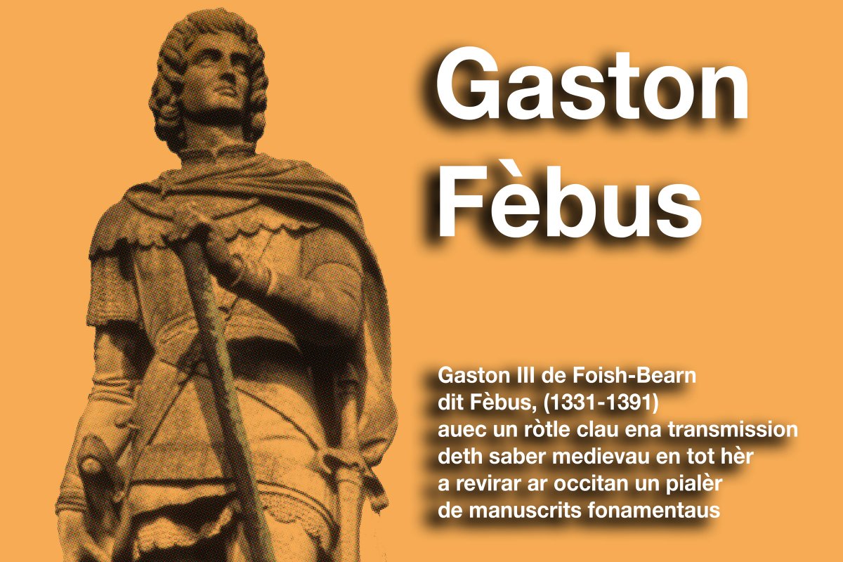 🗣✍️ Aué, en escadença deth Dia Internacionau dera Traduccion, rembrembam es enterpreses e professionaus dera correccion, traduccion e interpretacion en occitan, aranés o referenciau

👉 aplicacions.llengua.gencat.cat/llc/AppJava/pr…

e Gaston Fèbus, que hèc a revirar ar occitan eth saber medievau