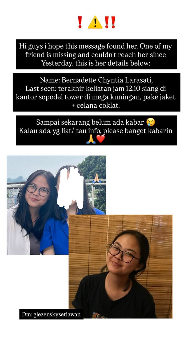 unstopmaple's tweet image. guyss bantu RT yaah, semoga Chyntia (FIB 20) bisa cepet pulangg 🤧🫶🏻✨