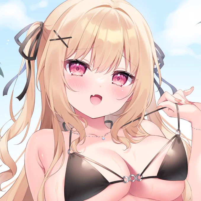 どこ見てるの?