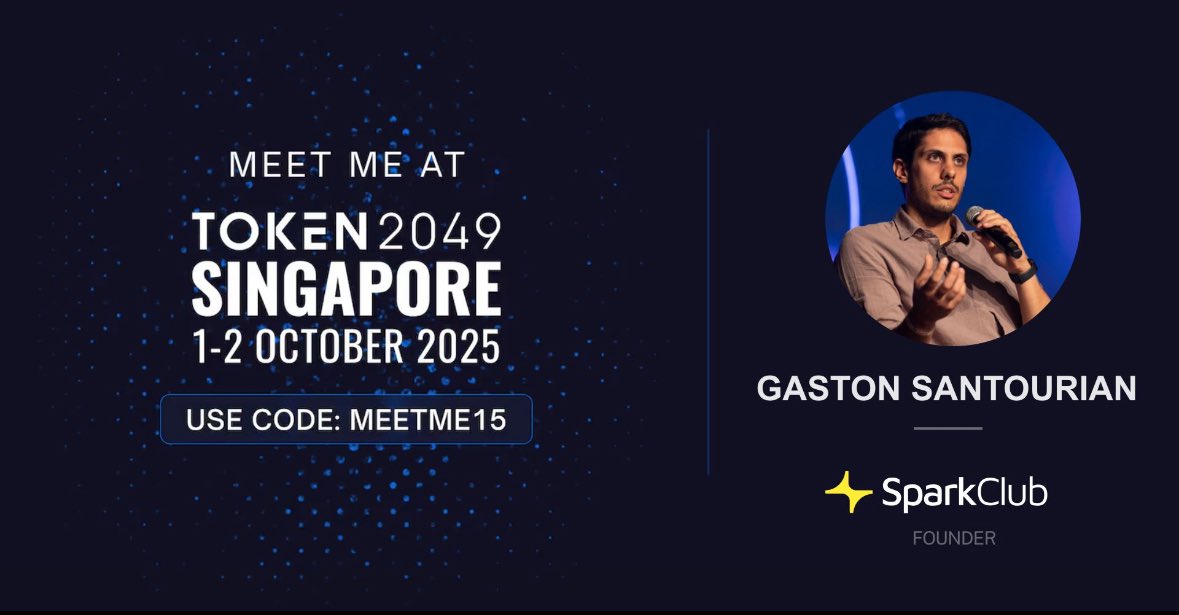 Gastón Santourian | Sparkclub.xyz tweet media
