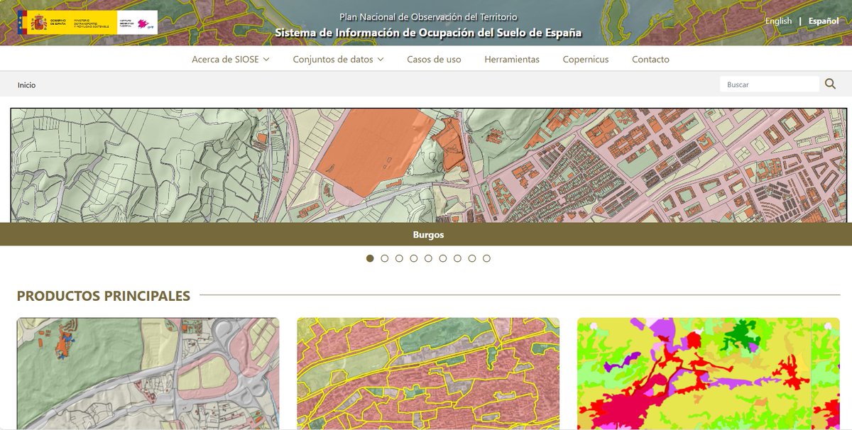 datosgob's tweet photo. ¡Nueva web del SIOSE, el Sistema de Información sobre Ocupación del Suelo de España!🌱 Descubre su nuevo diseño más moderno, intuitivo y dinámico.
💻Web: https://t.co/aclhj6u4zU
➡️Más info: https://t.co/Y5J9vukpXI https://t.co/hawZuDp4vq