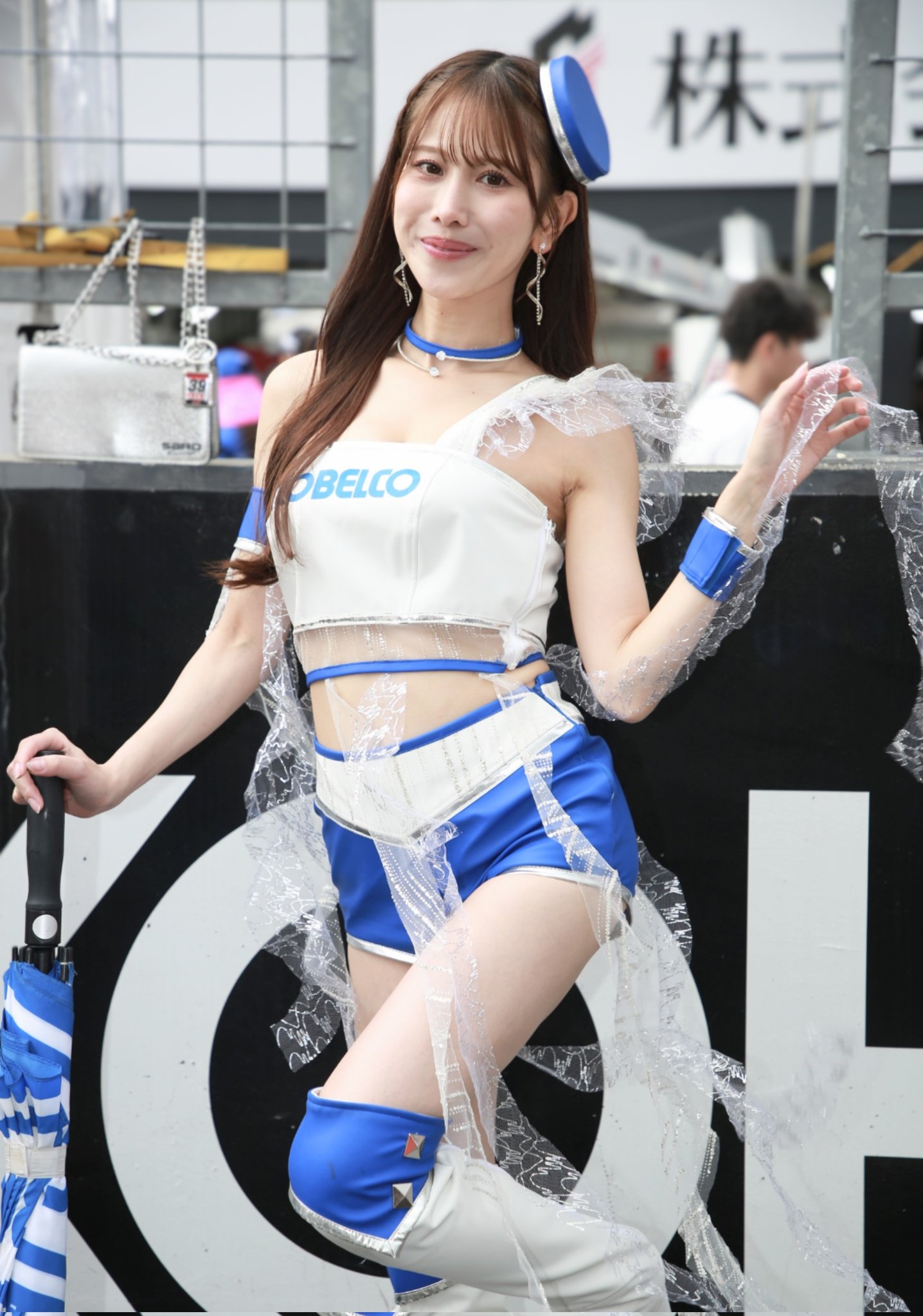 m企画 EMU PROJECT スポーツガーリー 水着 白 db3344.jpg