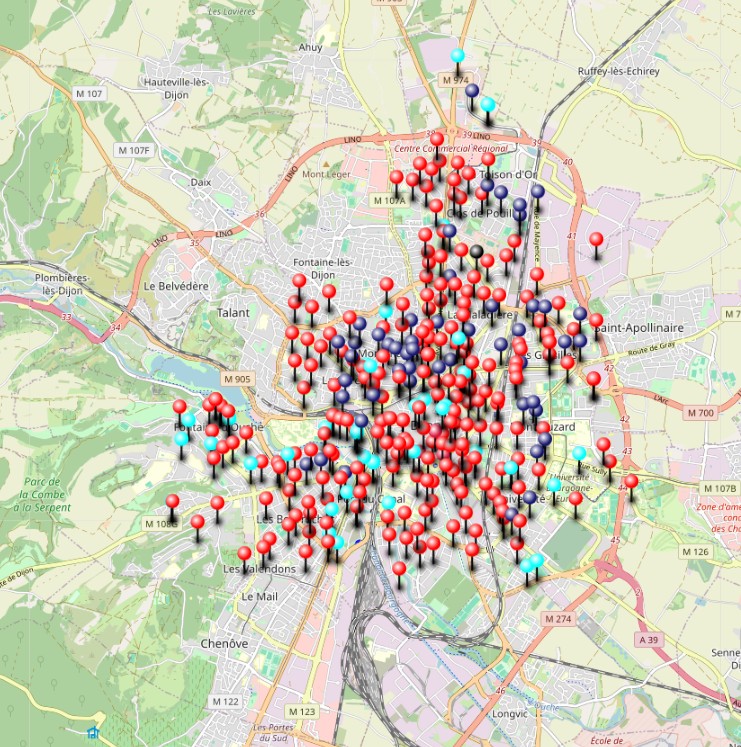 Bientôt #cartographie #osm #ftth #fibre #SRO #amii #dijon #arcep #position #technicien #d3 #orange 
C'est un travaille de longue haleine qui va commencer ...
Des pleins de #gasoil, des kms de marche <a href="/InfosReseaux/">Infos-Réseaux.com</a> <a href="/pasteque24/">Pastèque24 🦋</a> 
u.osmfr.org/m/1286841/