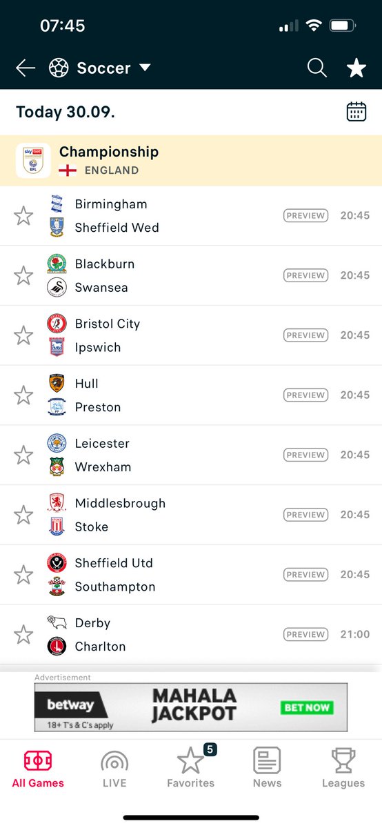 The yellow cards in championship are raining at the moment . Jump on that