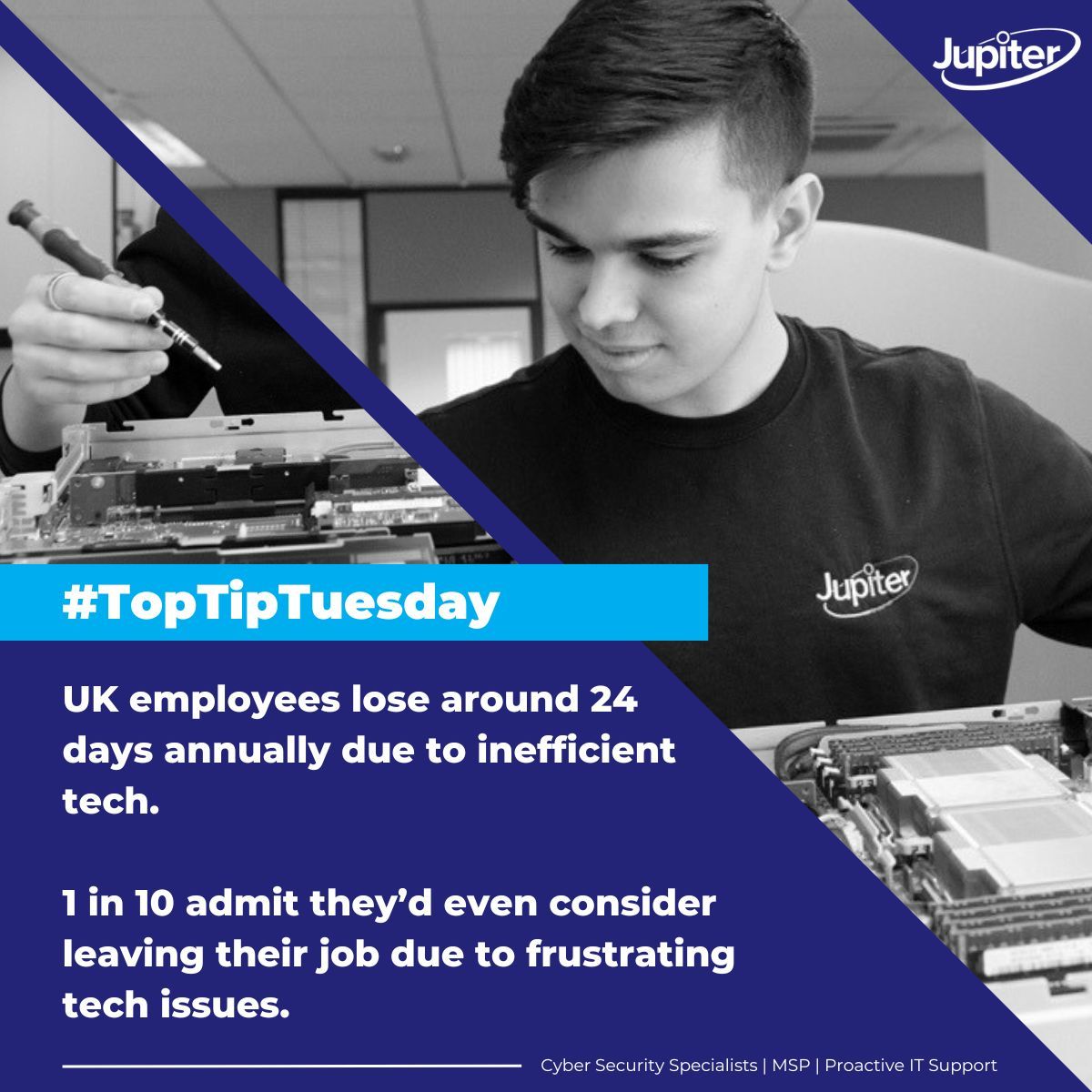 Jupiter IT Solutions - IT Support Hull (@it_support_hull) on Twitter photo Outdated systems aren’t just annoying – they’re costly.
From expensive repair bills to cyber security risks, here are the 5 biggest issues you could be faced with if you're running old tech: jupiterit.co.uk/news/the-dange… 
#itsupport #itconsultancy #cybersecurityspecialists Outdated systems aren’t just annoying – they’re costly.
From expensive repair bills to cyber security risks, here are the 5 biggest issues you could be faced with if you're running old tech: jupiterit.co.uk/news/the-dange… 
#itsupport #itconsultancy #cybersecurityspecialists