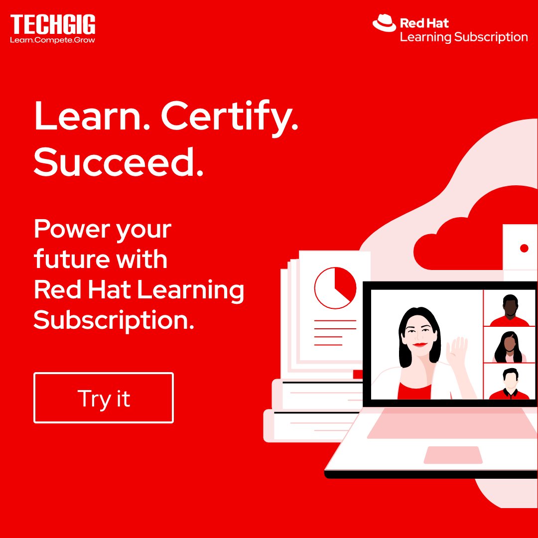 🚀 Learn. Certify. Succeed.

Power your career with Red Hat Learning Subscription – flexible training + hands-on labs + certifications.

👉 Start your trial today: redhat.com/en/services/tr…

#RedHat #Upskill #TechCareers