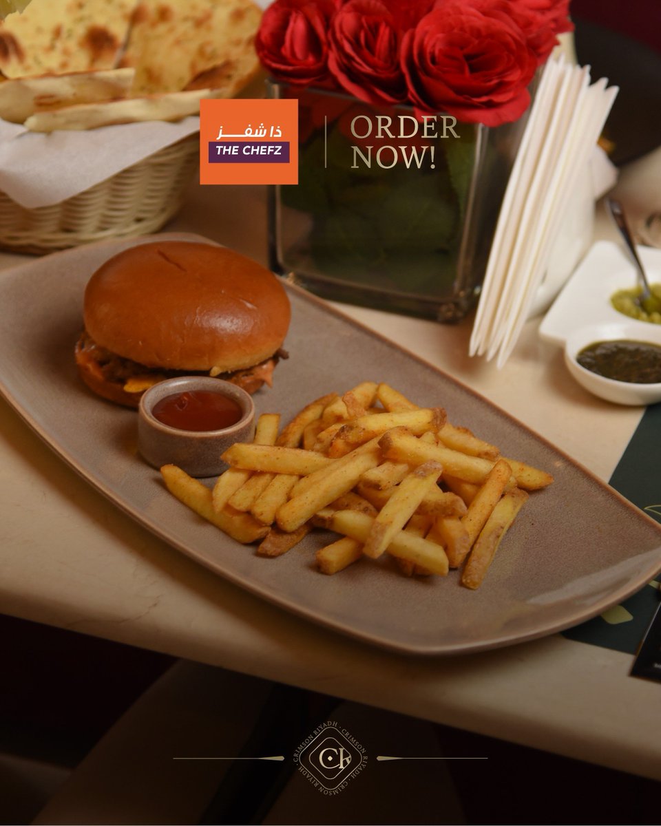 برجر على كيفك.. مع البطاطس اللي ما تقاوم 😋
اطلب الان! من ذا شفز يوصلك لين بابك
thechefzco.app.link/trvMaDgZcWb