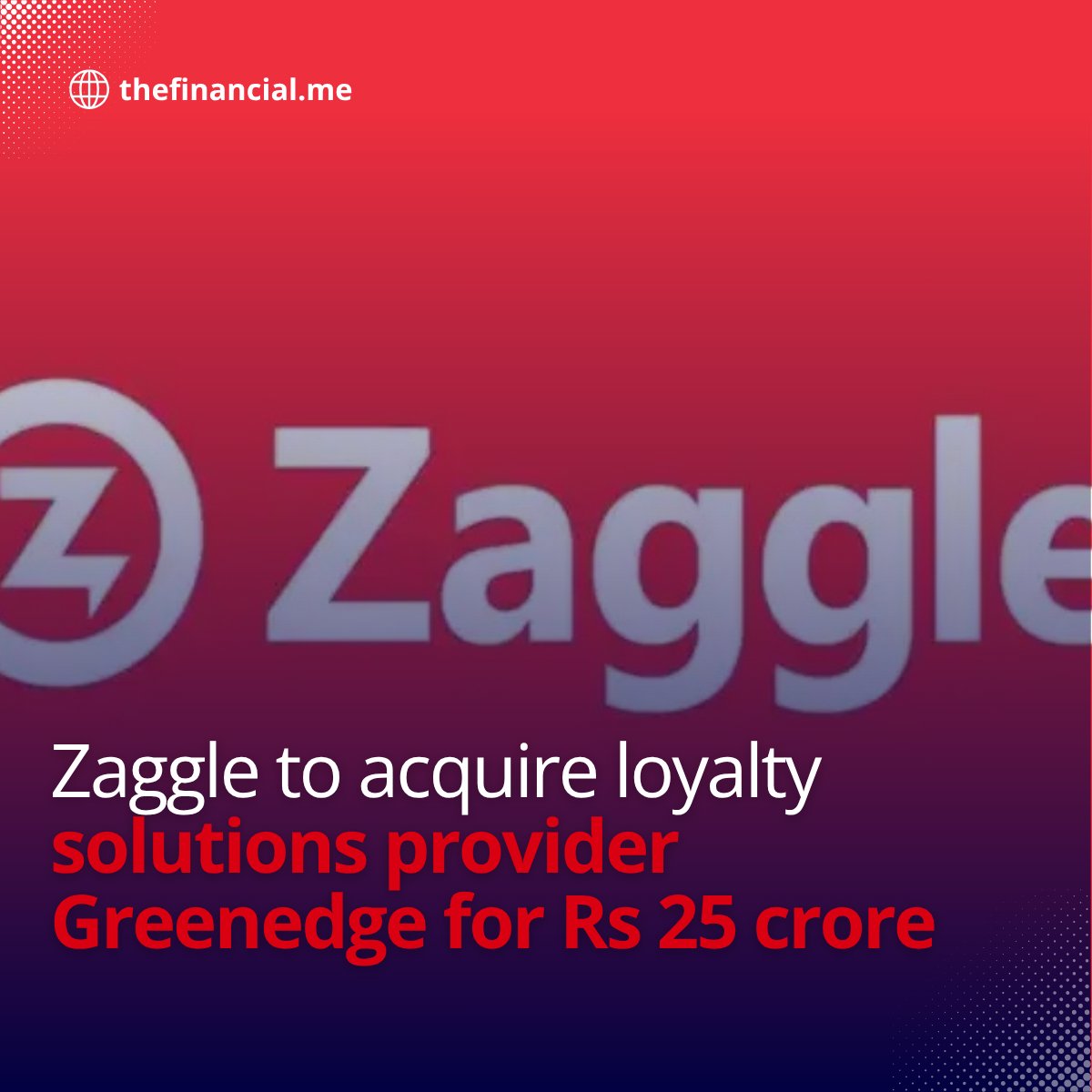 TheFinancialMe's tweet image. The #spendmanagement platform plans to invest up to Rs 25 crore more in Greenedge after a share subscription agreement is executed. 

Read more: thefinancial.me/zaggle-to-acqu…

#TheFinancial #News