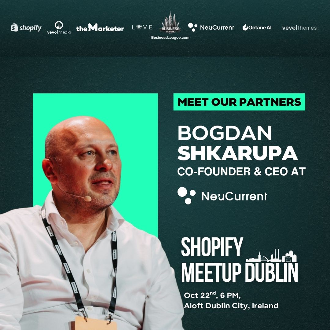 We’re excited to welcome NeuCurrent to Shopify Meetup Dublin 2025! 🚀

Their plug-and-play platform helps retailers keep customers coming back with personalized campaigns across email, mobile &amp; in-store. 

 🎟️ Grab your spot: shopifymeetupdublin.eventbrite.ie