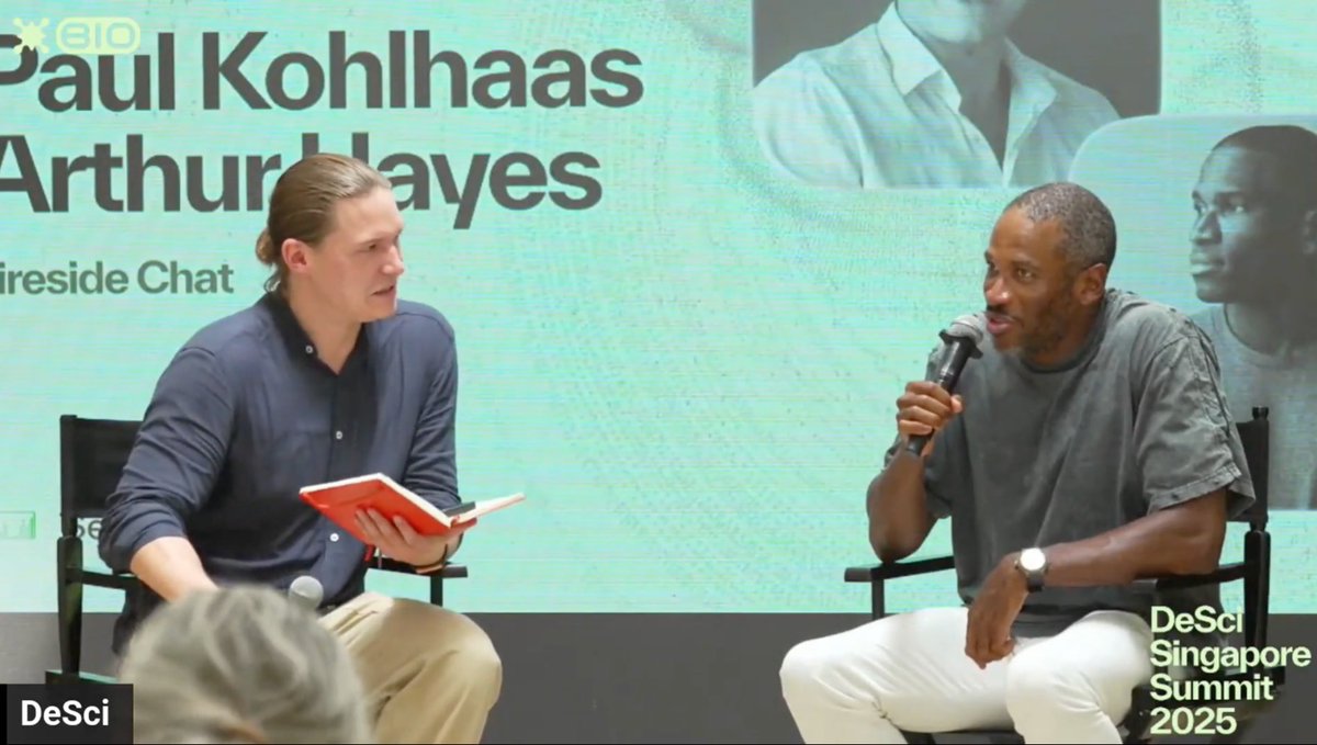 BioProtocol's tweet image. .@CryptoHayes discusses the promise of decentralized science funding:

&quot;It&apos;s not just one rich person deciding who they want to invest in or a rich government per se. It&apos;s whatever the people want to invest in and what they want to research. That&apos;s the real promise for DeSci.…