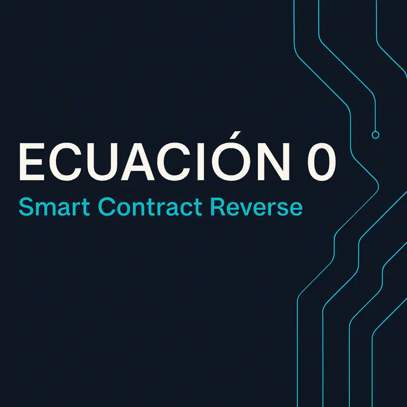 🚀 ¡Ecuación 0 de Waynance revoluciona cripto! 💸 Reembolsos en milisegundos, seguros y sin coste con zk-proofs. ¡Funciona en cualquier blockchain y wallet! Únete al futuro de los pagos.

agencia6.com/ecuacion-0-sma…

 🌐 #Ecuacion0 #Blockchain #Waynance waynance.app