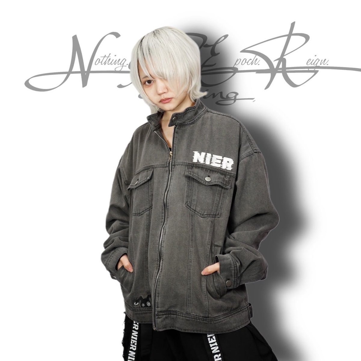 白黒　コート nier Outer | NIER CLOTHING