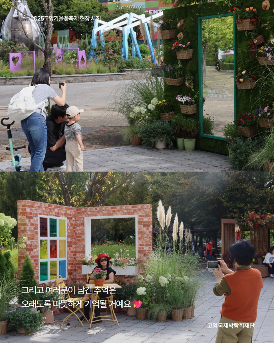 🌸 2025고양가을꽃축제 🌸
오늘이 벌써 마지막 날!

아이들은 신나게 뛰놀고👦👧
어르신들은 환한 미소로 축제를 채워주셨습니다 😊

입구에서 반겨주던 메인 게이트🌟
한국의 멋을 담은 까칠한 호랑이🐯

그리고 여러분이 남긴 추억은
오래도록 따뜻하게 기억될 거예요 💖

#고양가을꽃축제 #가을꽃