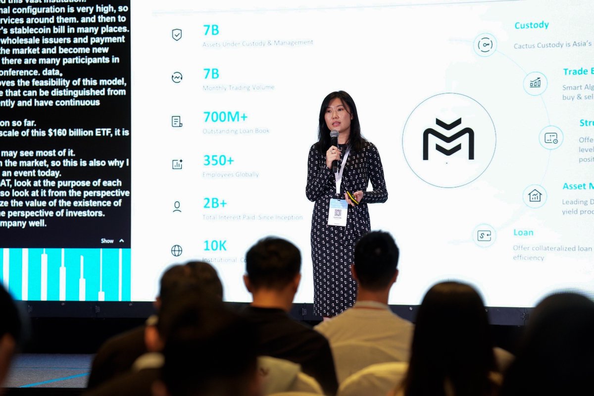 Honored to host the Digital Asset Treasuries Forum at #Token2049 Singapore 🌏

We convened leading VCs, listed firms &amp; research institutions to discuss DAT’s resilience across cycles and opportunities — highlighting its evolution from a niche risk management tool into a strategic
