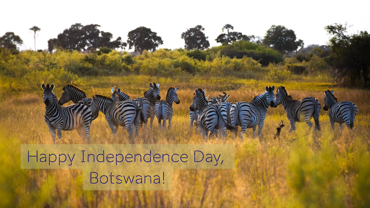 We send our warmest greetings to the people of Botswana🇧🇼on their Independence Day!