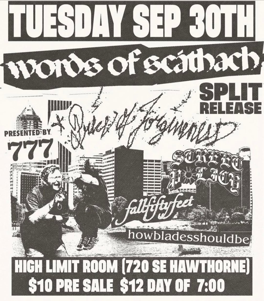 Eugene, Oregon went fucking hard tonight and everyone said tomorrow in Portland will pop even harder. I was unfamiliar with your game Oregon I'm sorry.