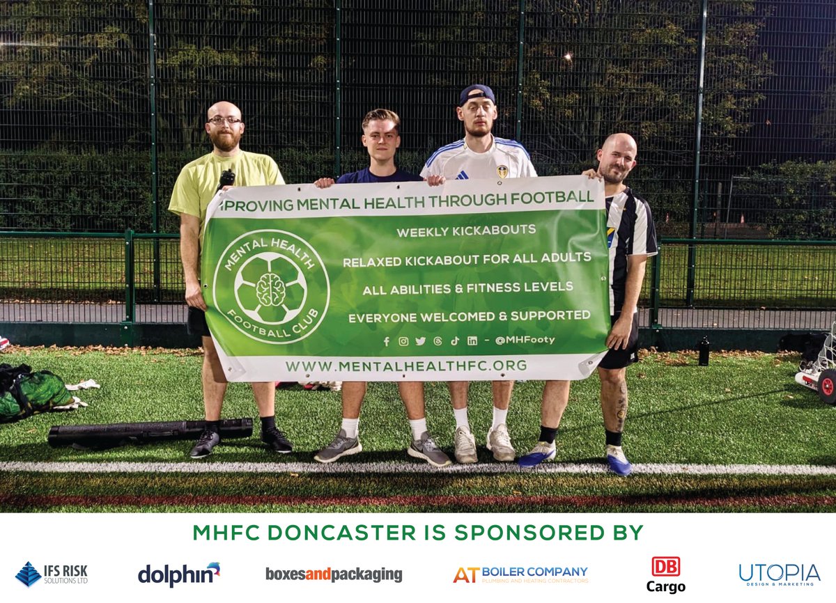 💚⚽️ SCAWTHORPE - MONDAY - 29/09/25 ⚽️💚

36 people played last night with some great football, goals, encouragement and support from all, which is exactly what we want to see 👌

IMPROVING MENTAL HEALTH THROUGH FOOTBALL ⚽️💚

mentalhealthfc.org

#MHFC #MentalHealthMatters