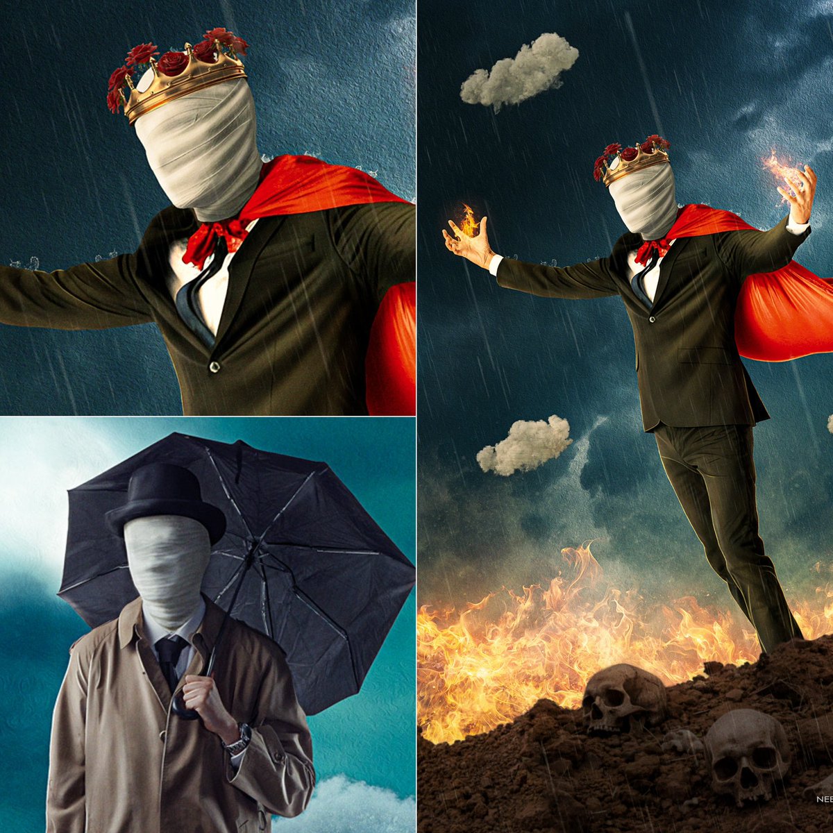 GM! ☕️ 

A thread on why I created Bandageman.👇🏽

1/ You cannot lie to a man who has no face. This is Bandageman. My new symbol for raw, unfiltered truth.