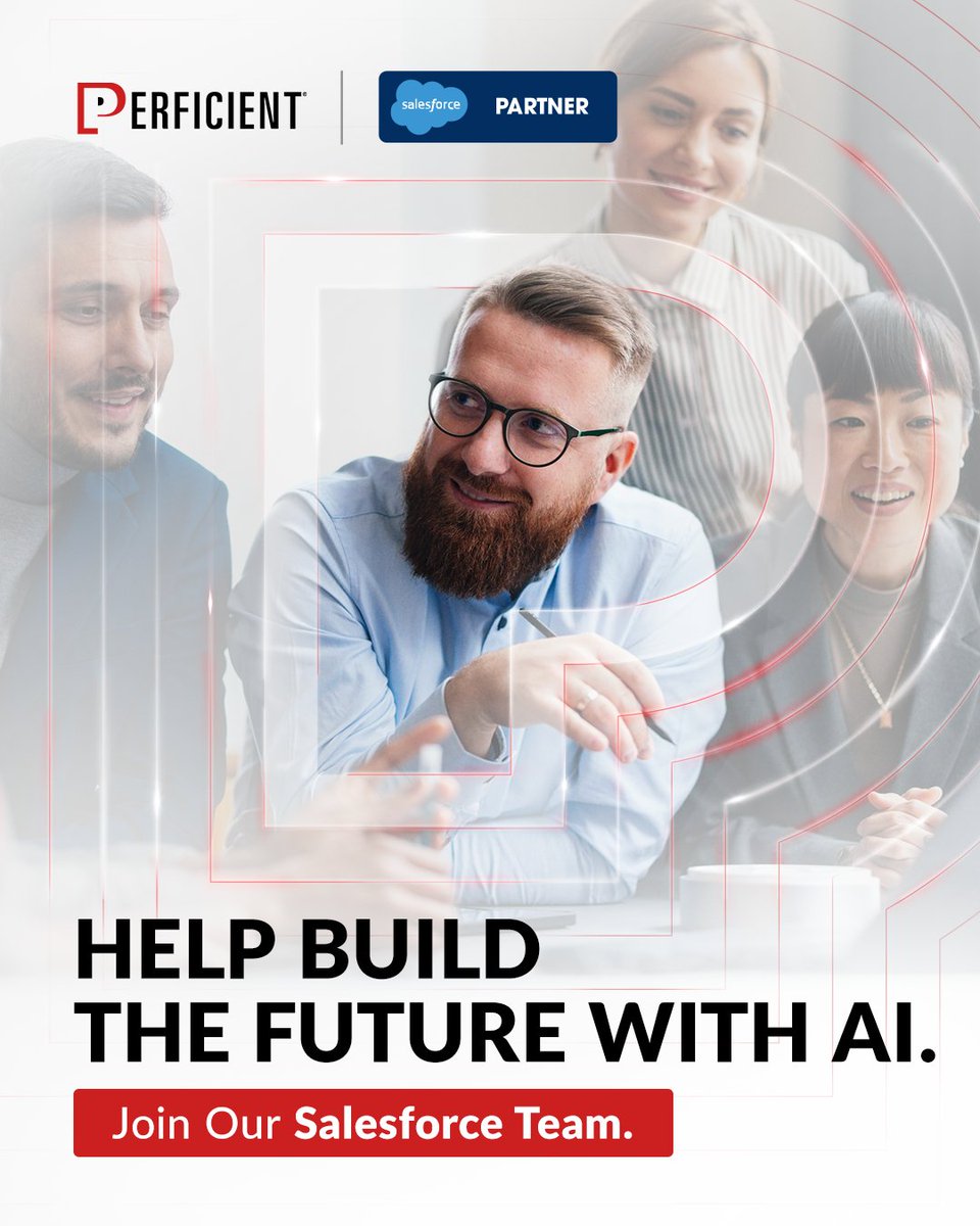 PerficientIndia's tweet image. Join our global Salesforce team transforming with AI! We&apos;re seeking talented pros for impactful growth. 

Browse roles now! ow.ly/ceof50X46yh 

#Salesforce #TechJobs #TechRoles #Recruitment #LifeatPerficient #AIFirst #PerficientCulture