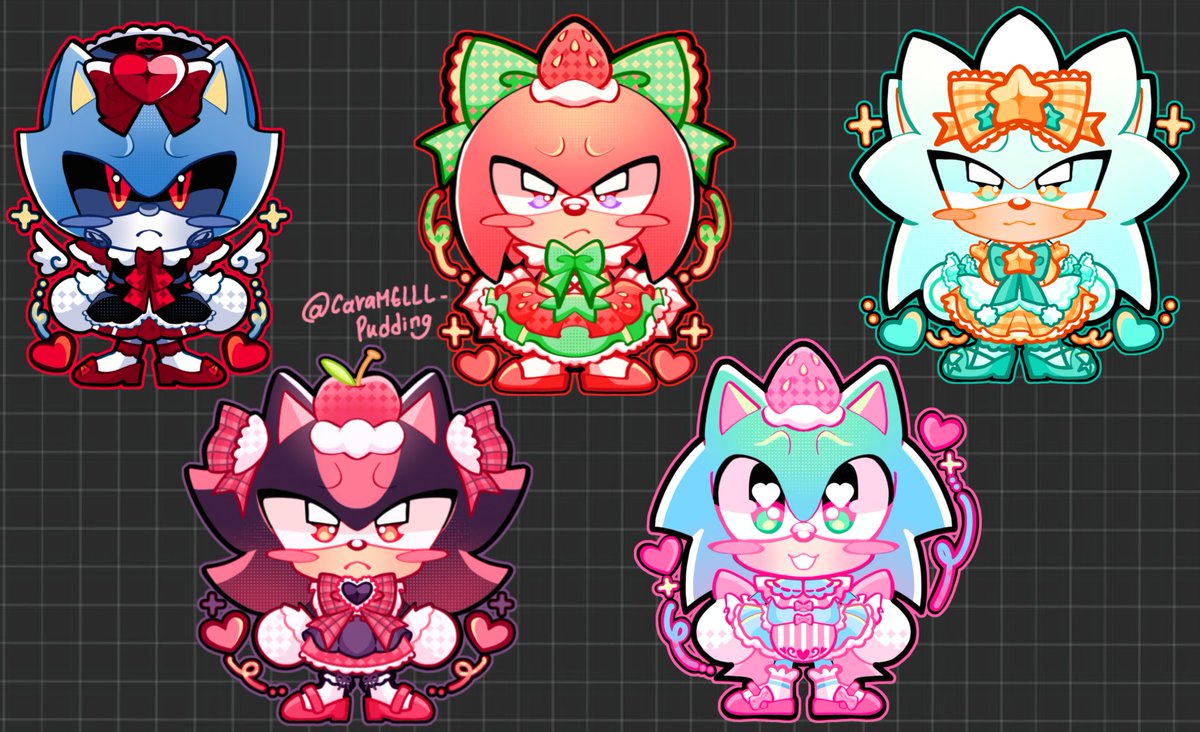 !sellsf halooo, sender rencana bikin keychain dan sticker buat CF21 (*ˊᗜˋ*)♡♡♡ ada yang tertarik kl sender buka po?