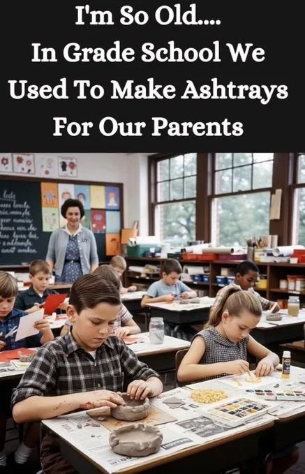 Are you this old? My parents still have the one I made for them.