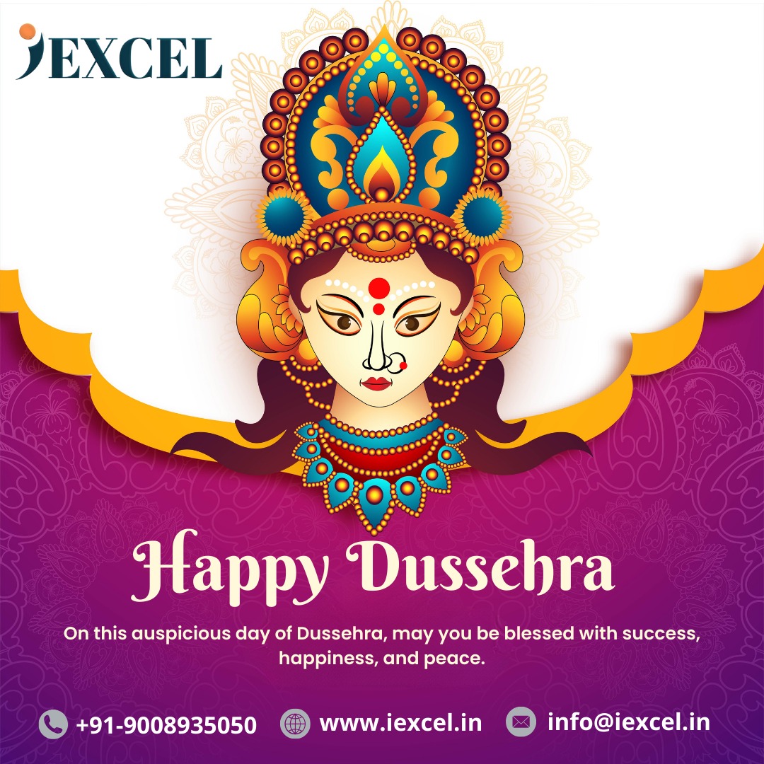 IexcelLearning's tweet image. Dussehra
Wishing you and your family a very Happy Dussehra! May this festive season bring joy, peace, and prosperity.
#HappyDussehra