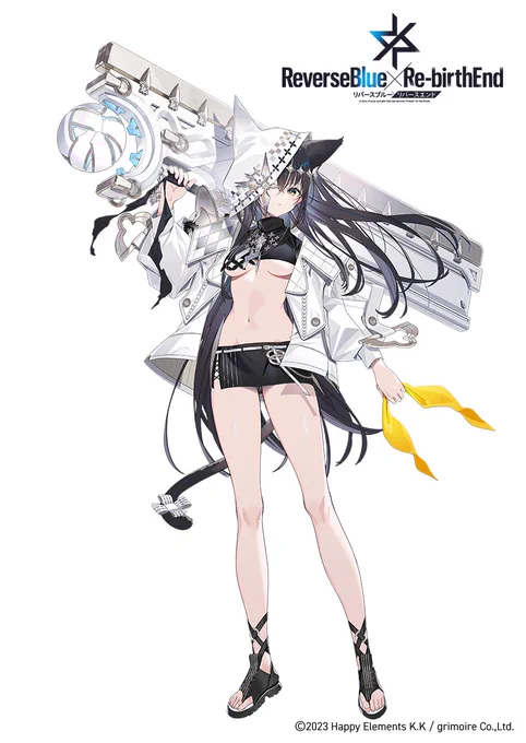 【リバースブルー×リバースエンド】 にて 『シオン≪ビースト≫』 キャラクターデザイン&イラストを担当しました! #リバースブルーxリバースエンド #リバxリバ