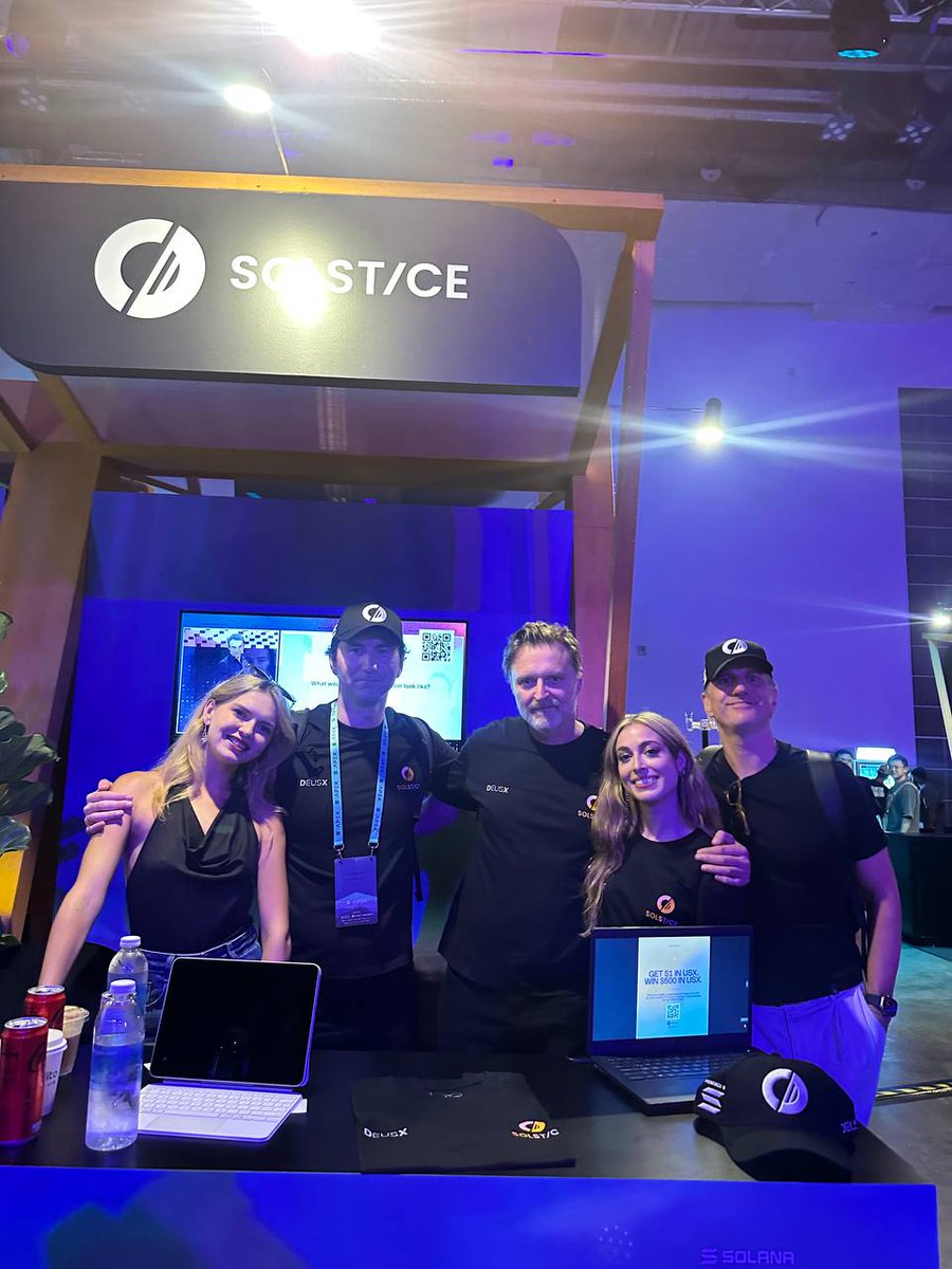 Months of work and tons of coffee later, we’re at APEX Singapore with the <a href="/solsticefi/">Solstice</a> team for launch day.

If you are at the event, come say hi at our booth.