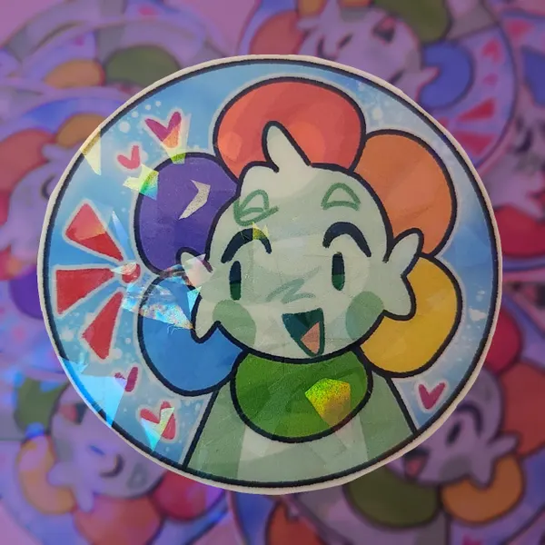 clayberry24's tweet photo. Hi there!!
Do you like Dandy's World, Stickers, and/or Supporting Small Artists?!
I got a new drop of *NINE* #dandysworld themed stickers out for purchase right now!!
Every sticker is 100% handmade!!
#moonberry #moonflower #shellvison #etsy
https://t.co/nQvhMD1SkT https://t.co/CFmnOHQs46