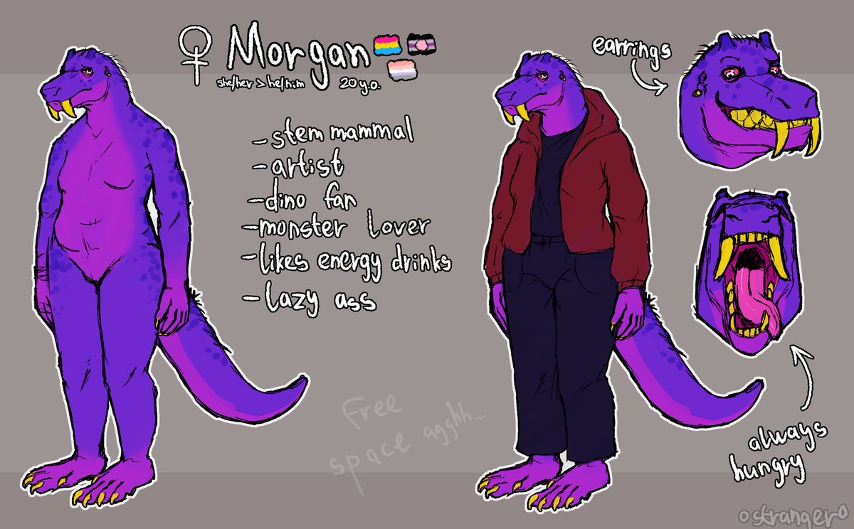 (Fur)sona ref

My Sprunki OC is still the main character of this account—
Don't worry XDD